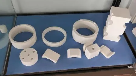 Vaso in ceramica con ingranaggio circolare, mulino a sfere, vaso per crema, vaso per piastrelle in ceramica di allumina