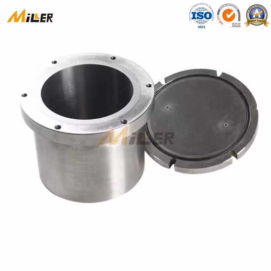 Giare per macinazione sottovuoto in carburo di tungsteno lucido da 1 litro per mulini planetari a sfere